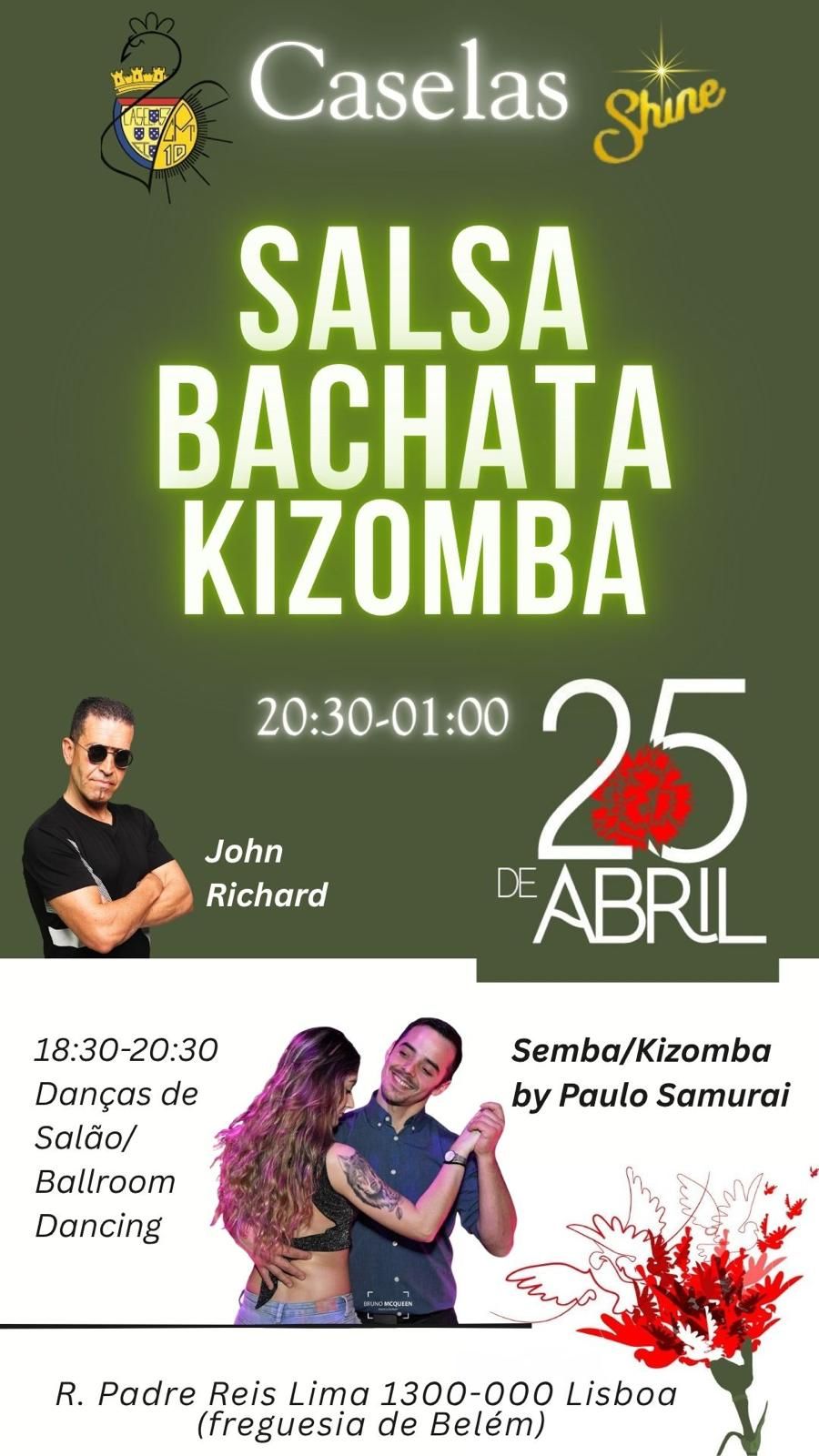 Caselas Afro Latin Dancing Days 25 Abril