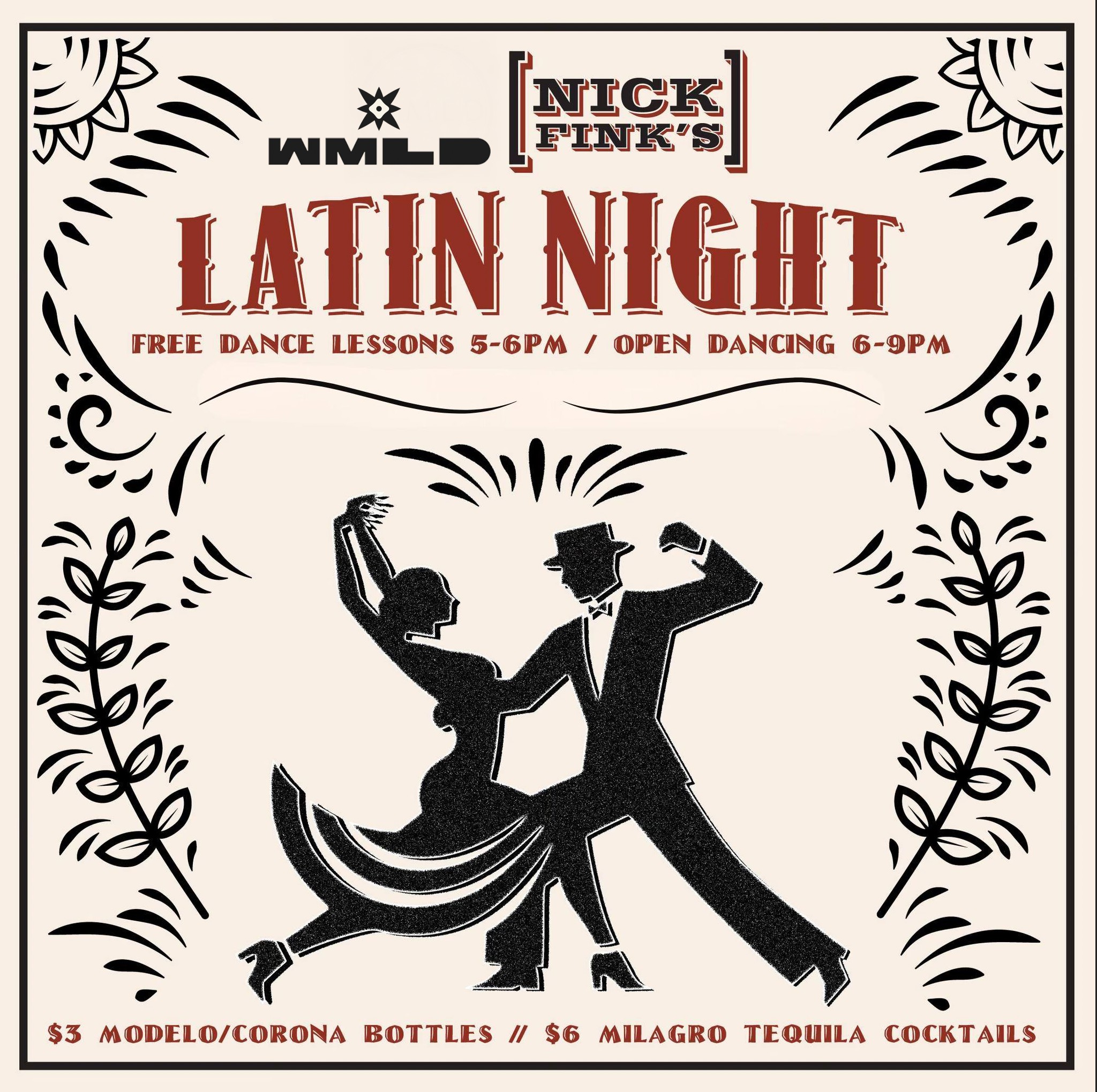 Latin Dance at Nick Fink's Bar