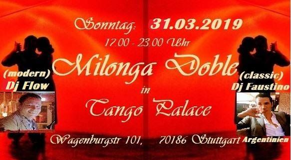 Milonga DOBLE in Tango Palace