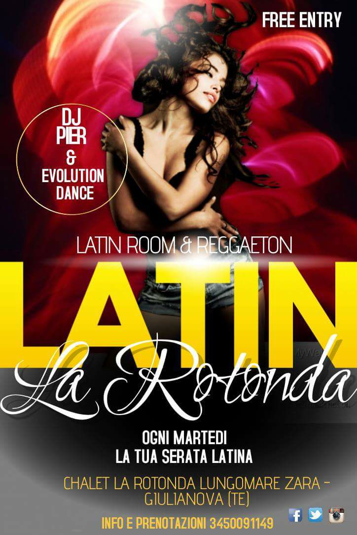 TUTTI I MARTEDÌ✩✩✩CHALET LA ROTONDA ★★★LATINO&URBAN