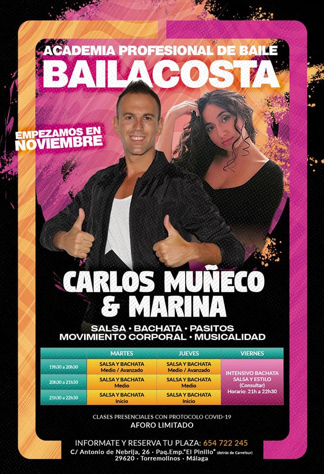 BailaVida curso principiantes Salsa y Bachata.