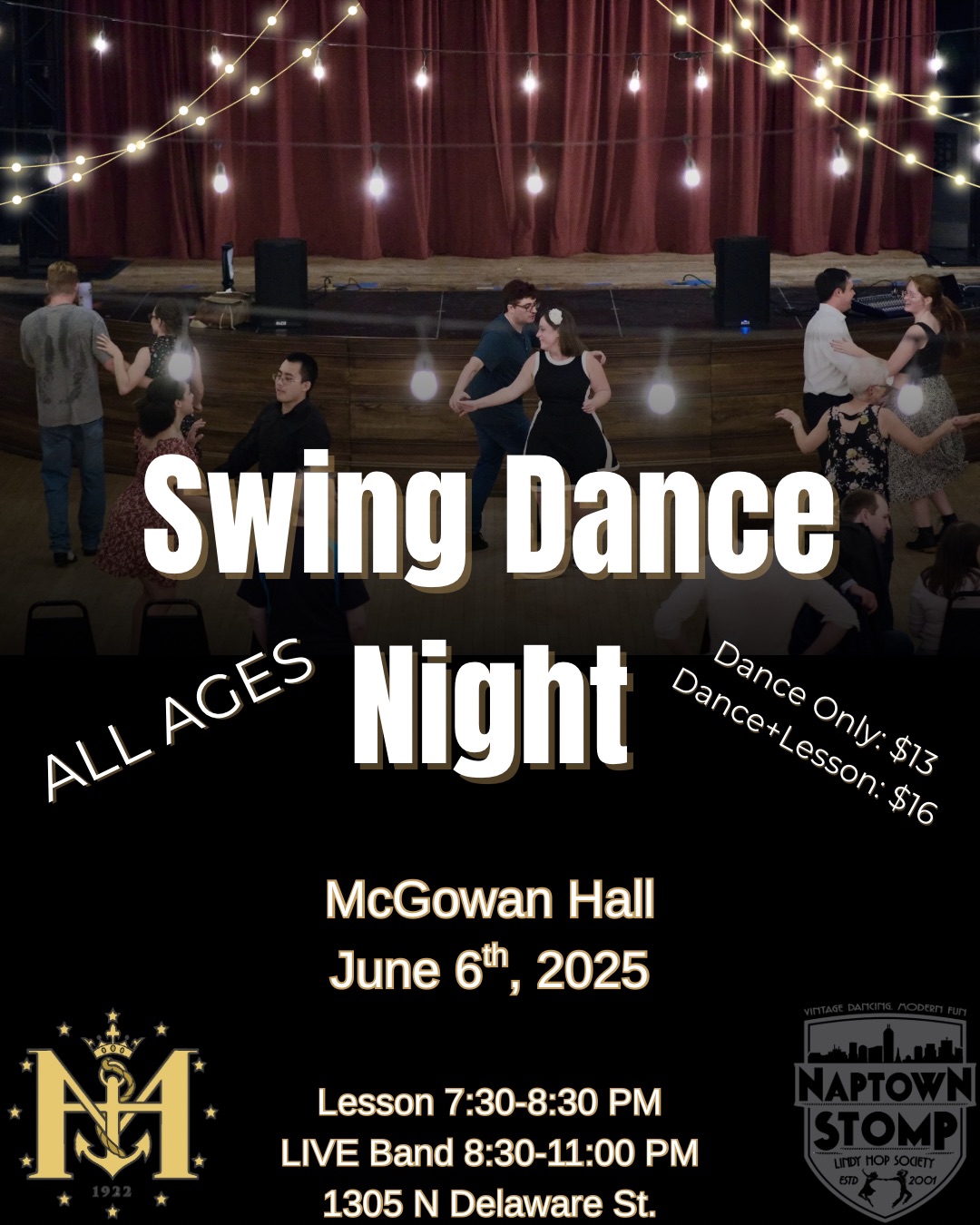 Swing Dance Night 6 6 25