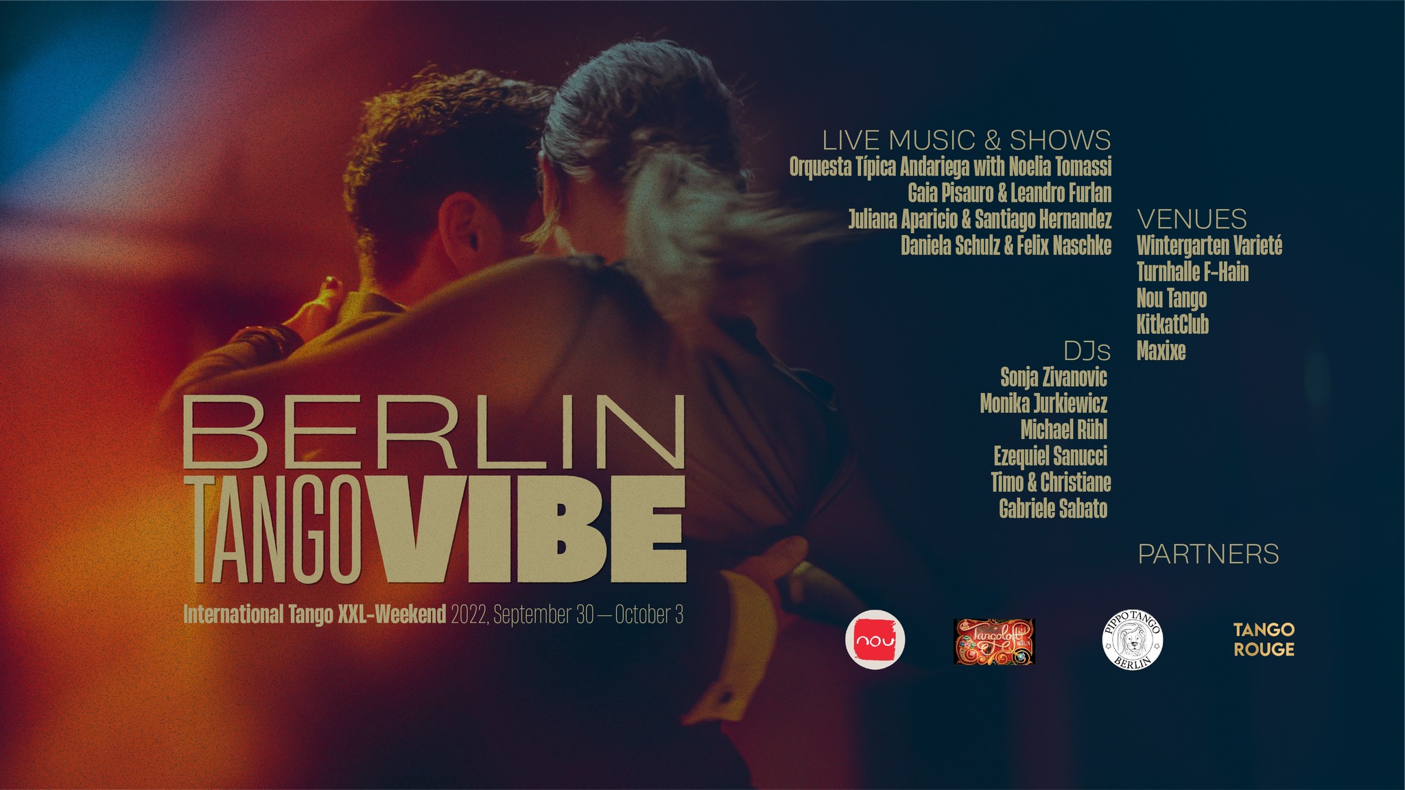 BERLIN TANGO VIBE - International Tango XXL-Weekend
