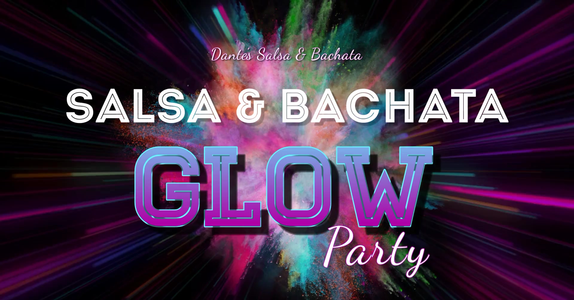 3rd Annual Salsa & Bachata Glow Party
