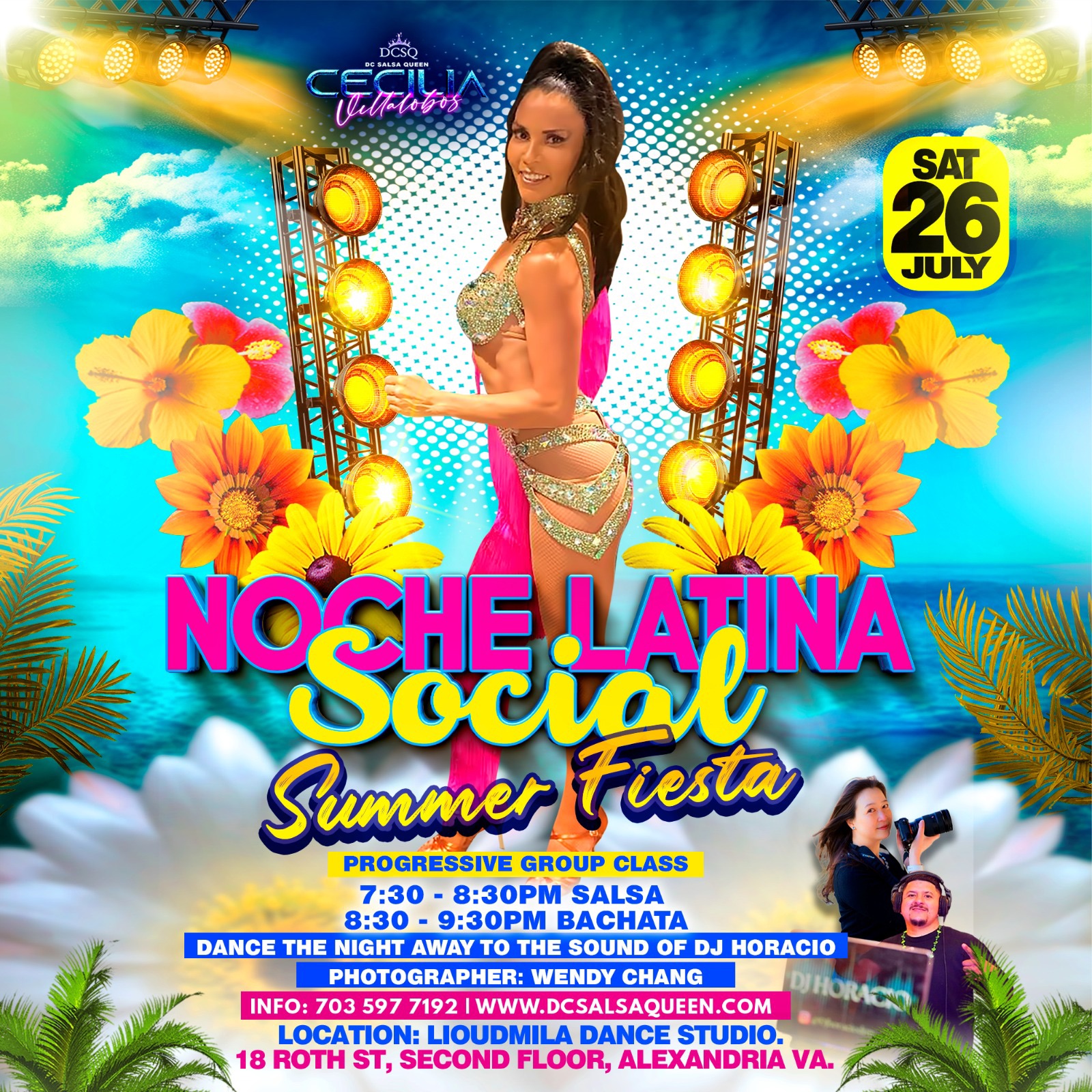 Noche Latina Social. Summer Fiesta