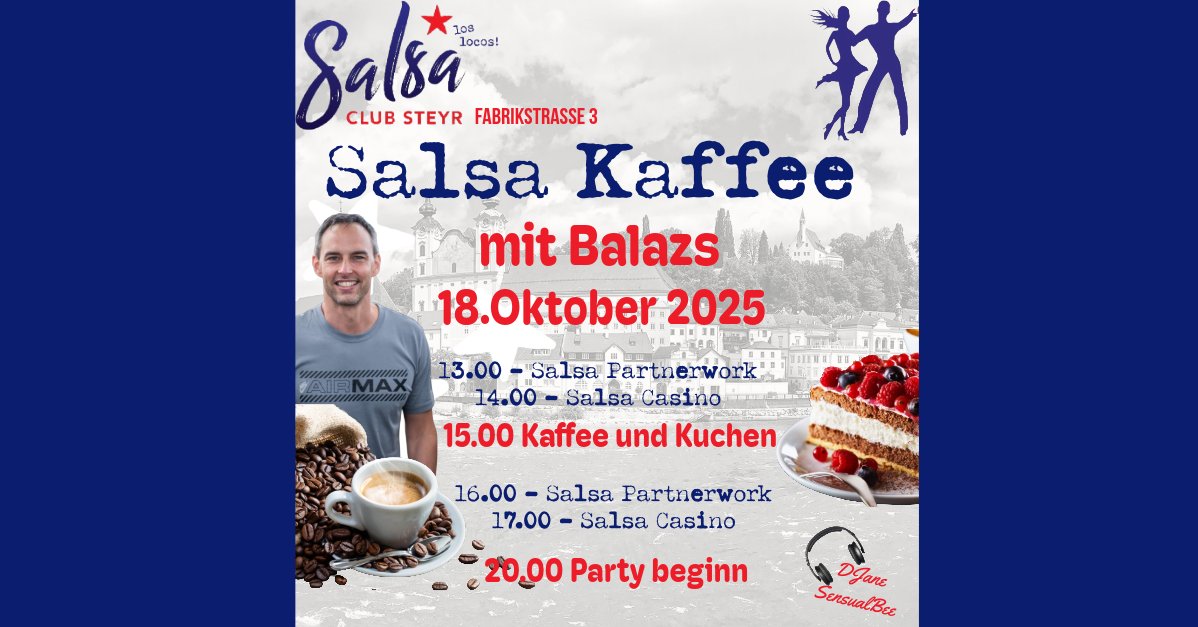 Salsa Café Kaffee, Kuchen
