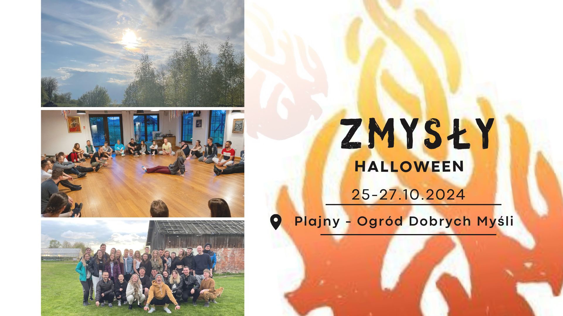 Zmysły Halloween 25-27.10.2024