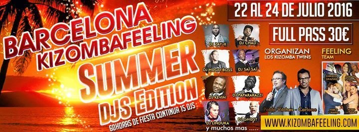 Barcelona Kizombafeeling Summer 2016