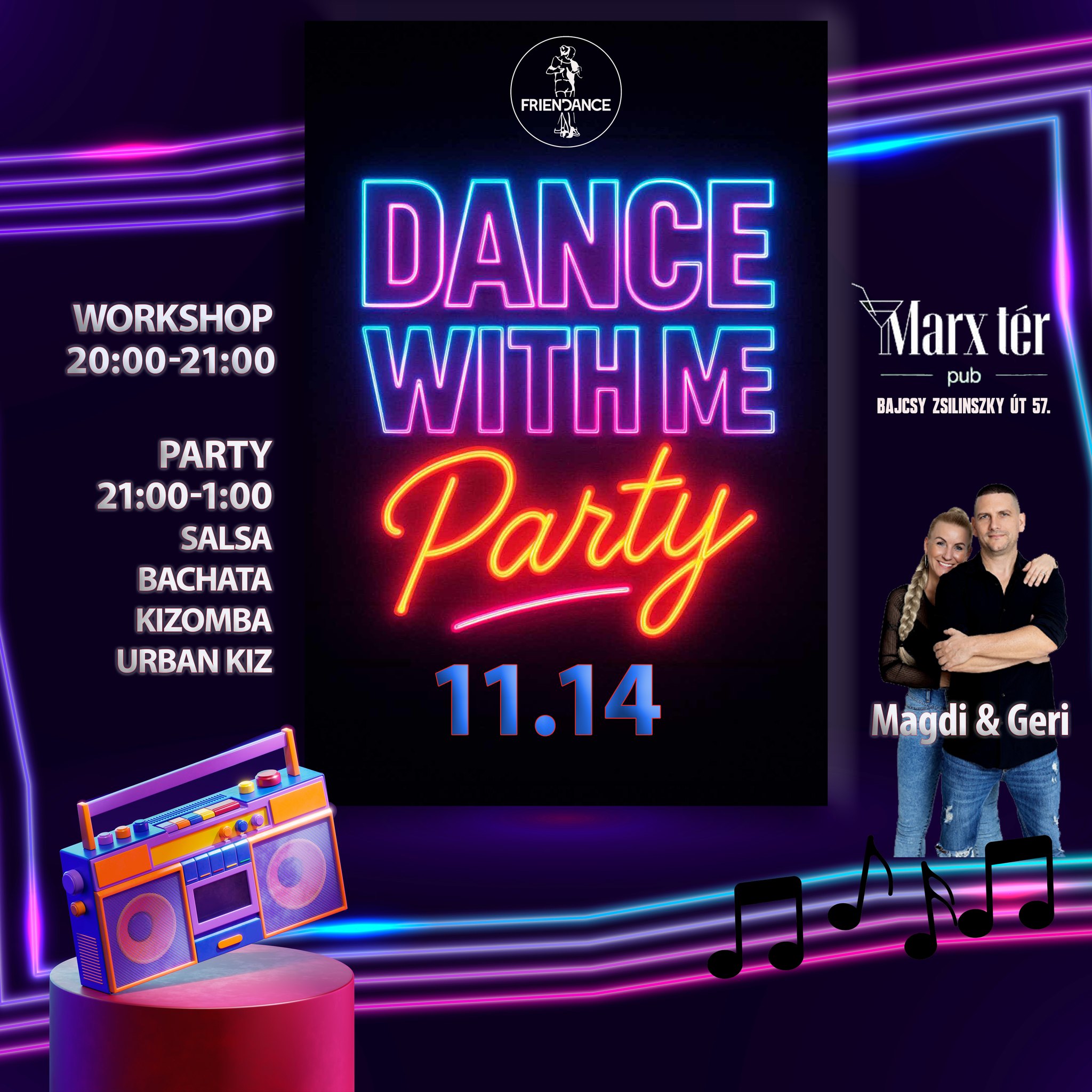 DANCE with ME Party & WS 11.14.