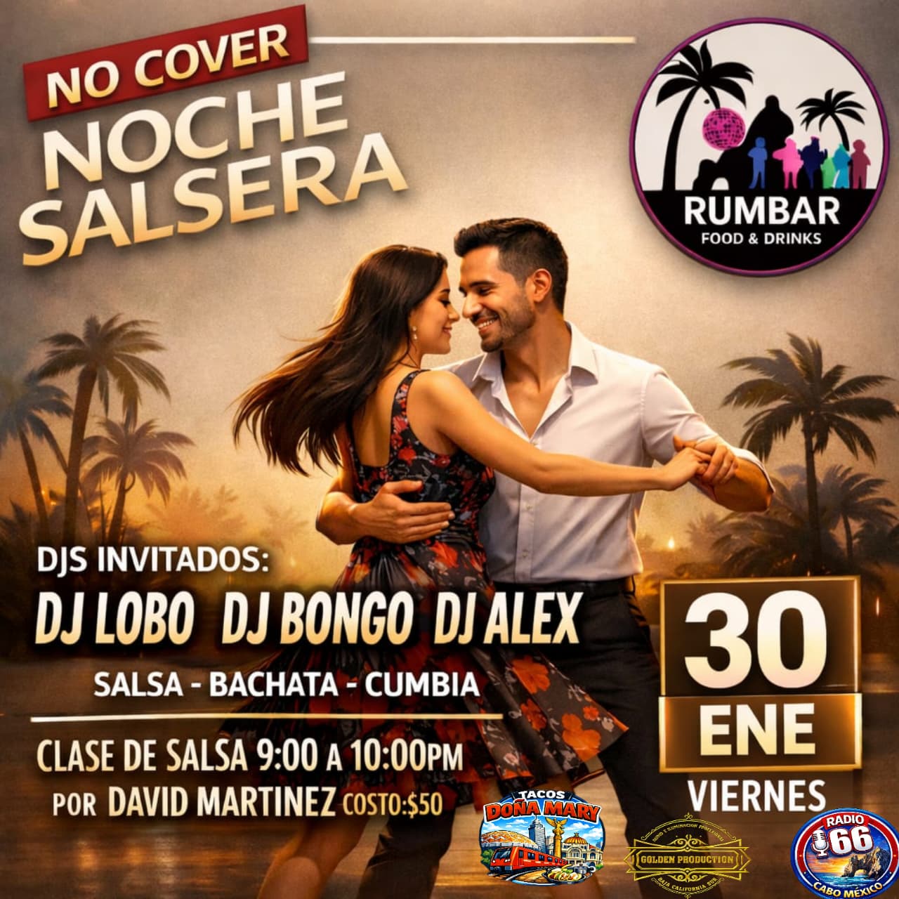 Noche Salsera No Cover & Candela Total 💃🔥