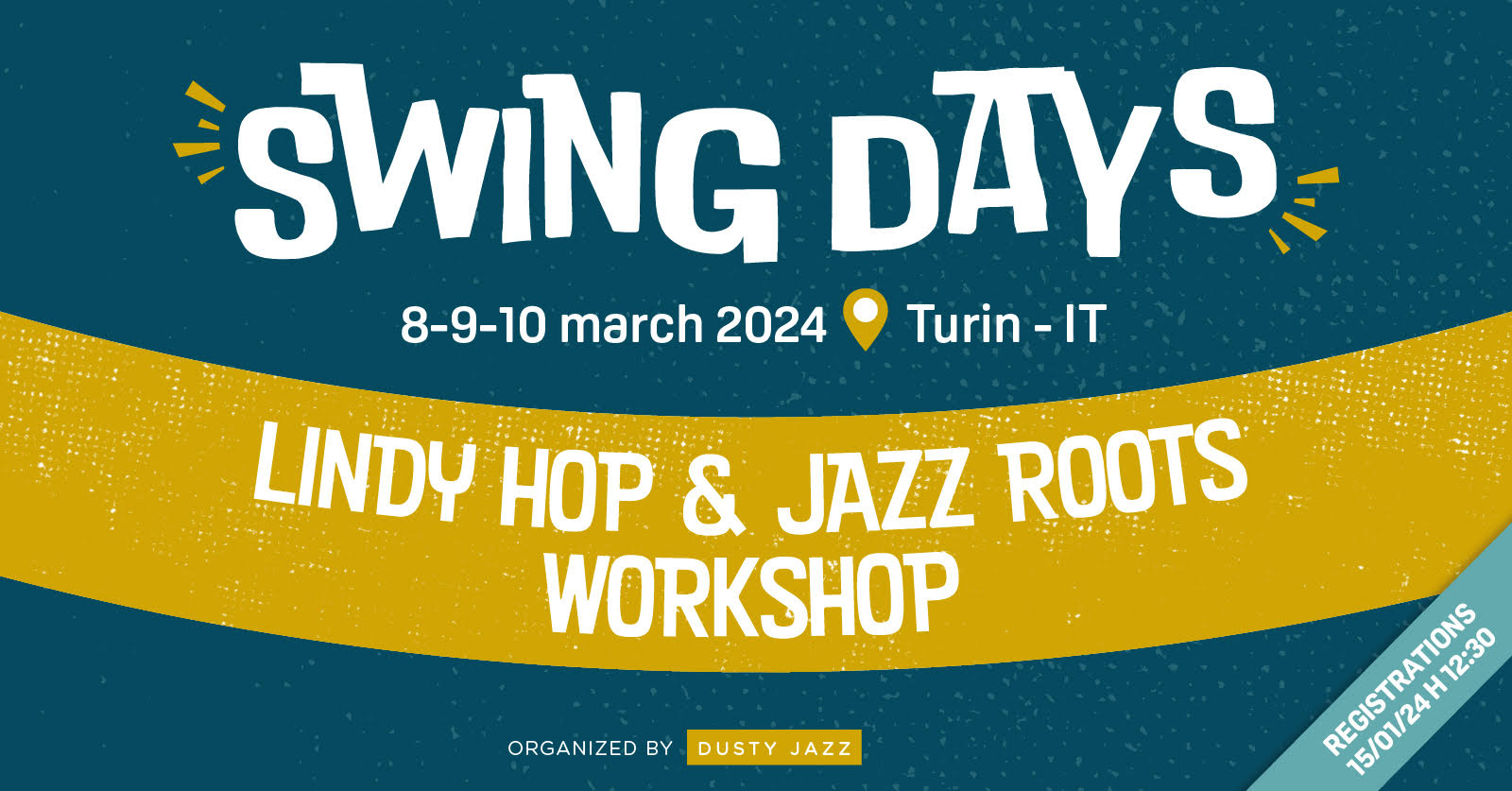 SWING DAYS 2024 - LINDY HOP & JAZZ ROOTS WORKSHOP