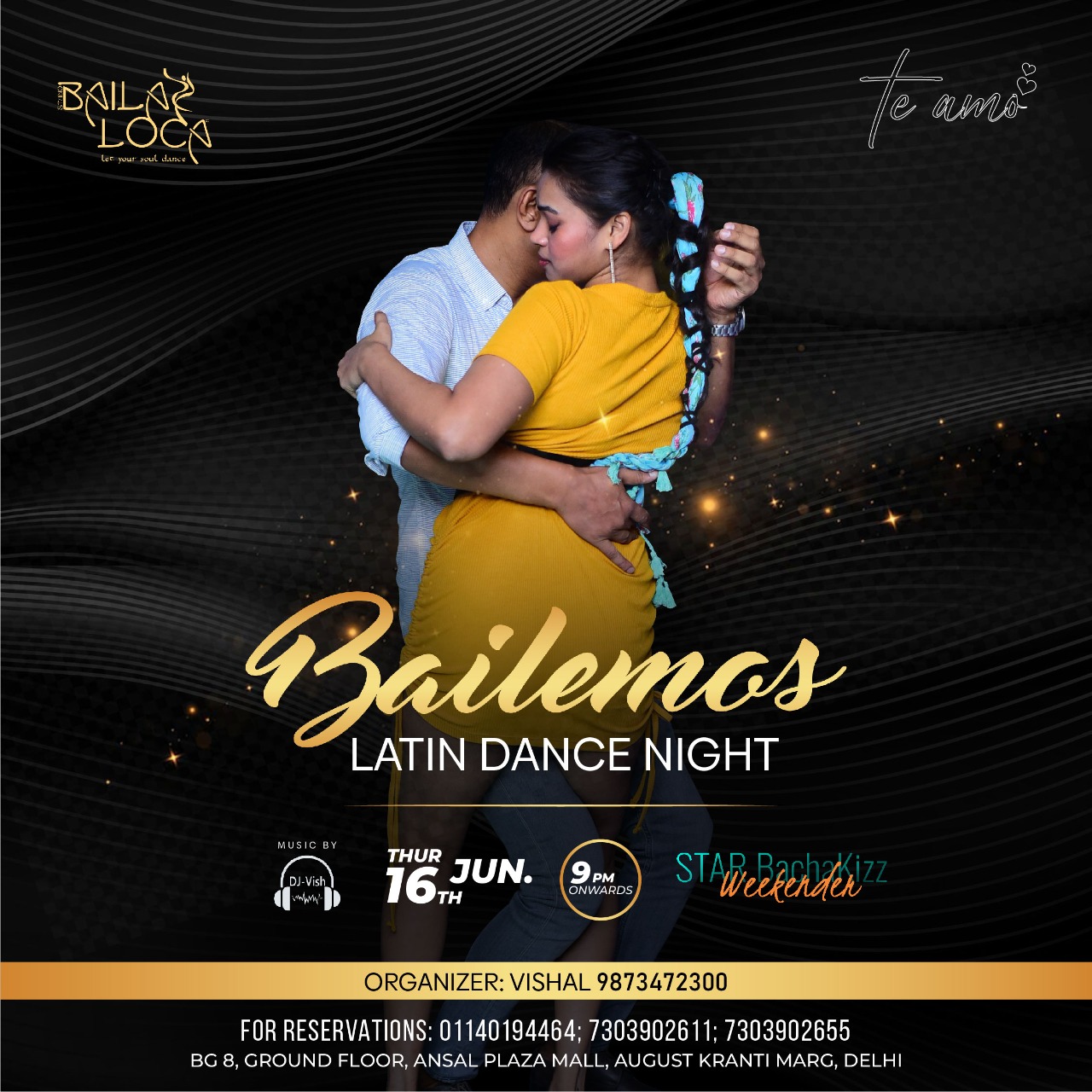 BAILEMOS ~ A LATIN DANCE NIGHT