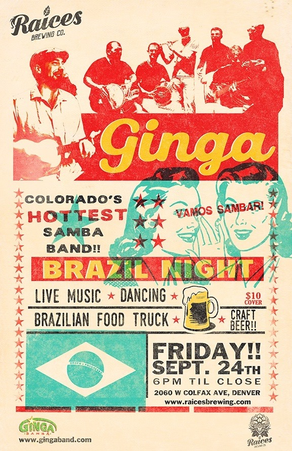 PAGODE & SAMBA BRAZIL NIGHT- Ginga with Francisco Marques