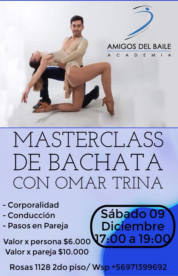 MasterClass Bachata Sensual con Omar Trina