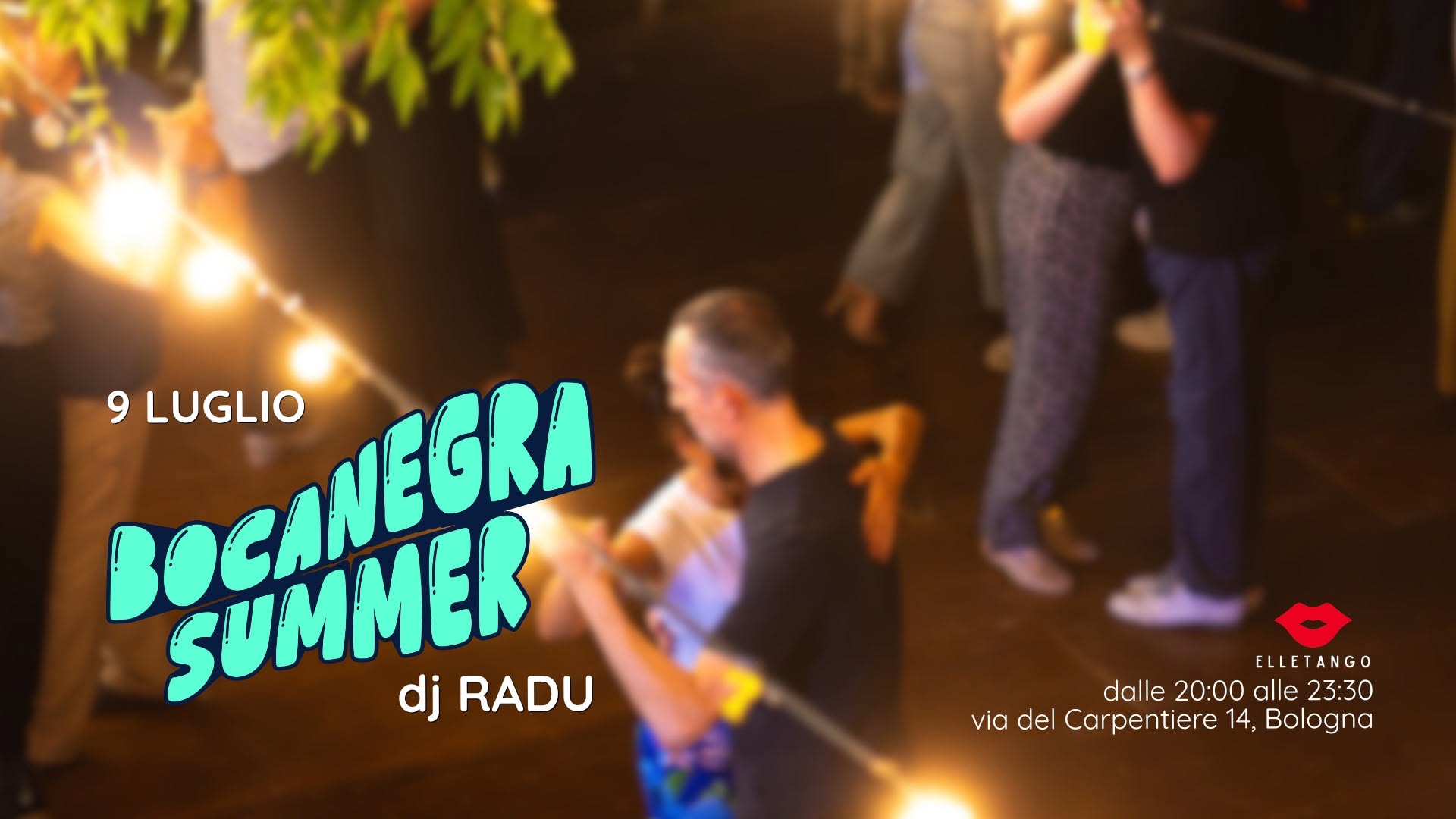 La Bocanegra "Summer Edition" - milonga all'aperto - dj Radu