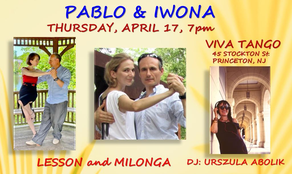 TANGO LESSON and MILONGA