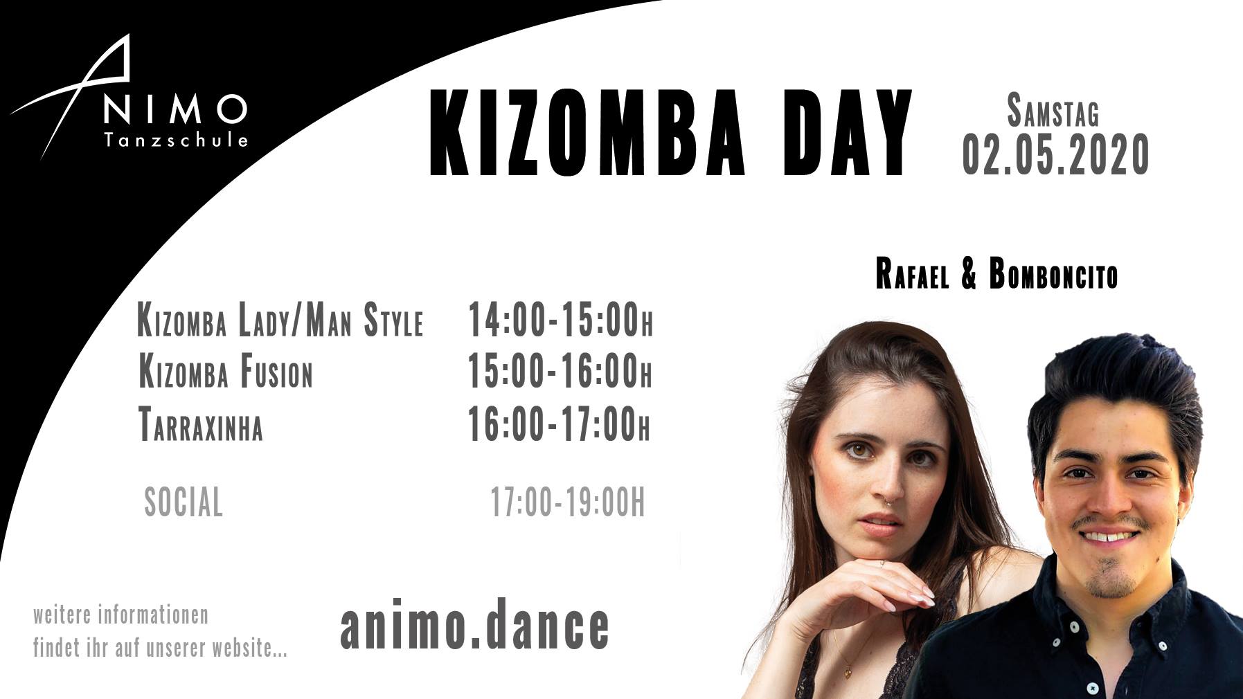 Abgesagt - Kizomba Day - Animo Tanzschule Mannheim