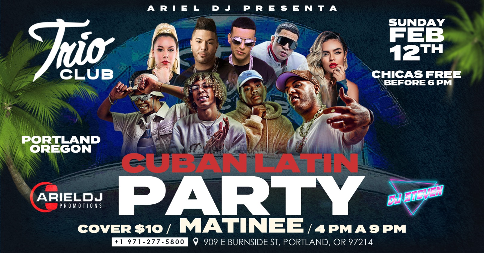 CUBAN-LATIN PARTY (MATINEE)