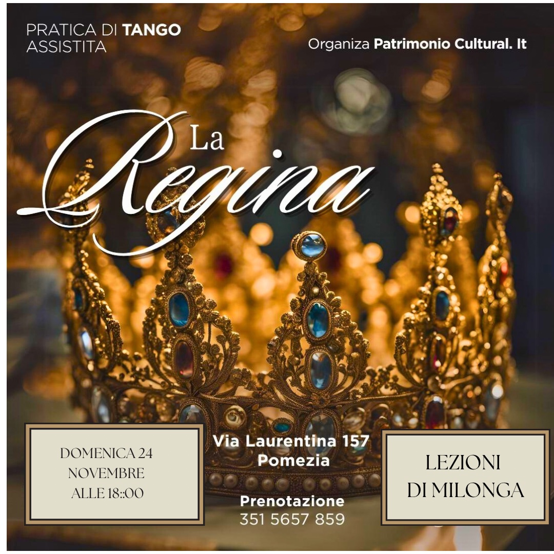 Práctica di TanGo Pomeridiana "LA REGINA"