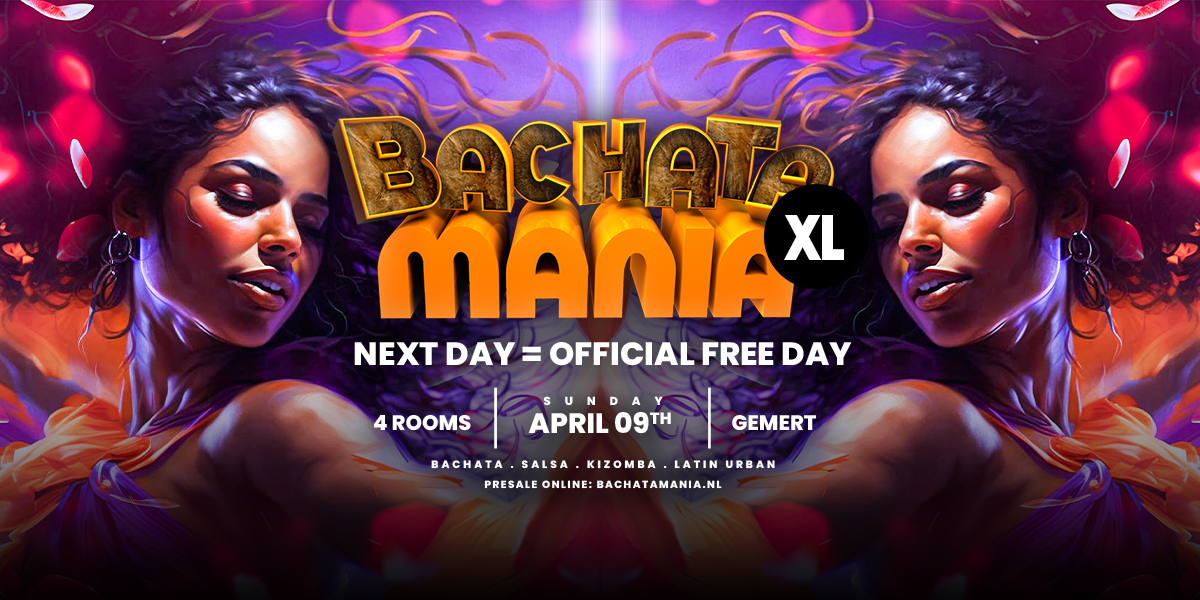 Bachata Mania XL - 9 april 2023