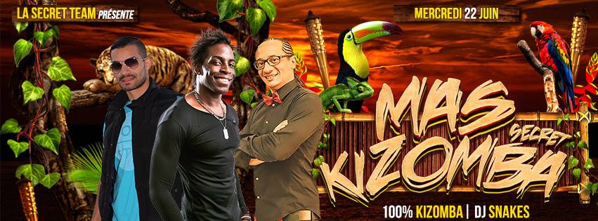 ★★★ Soirée Kizomba "MAS Secret Kizomba" Sur Paris par la Secret Team