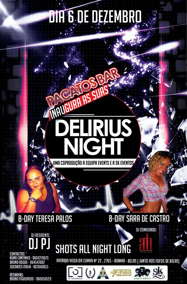 DELIRIUS NIGHT - PACATOS BAR