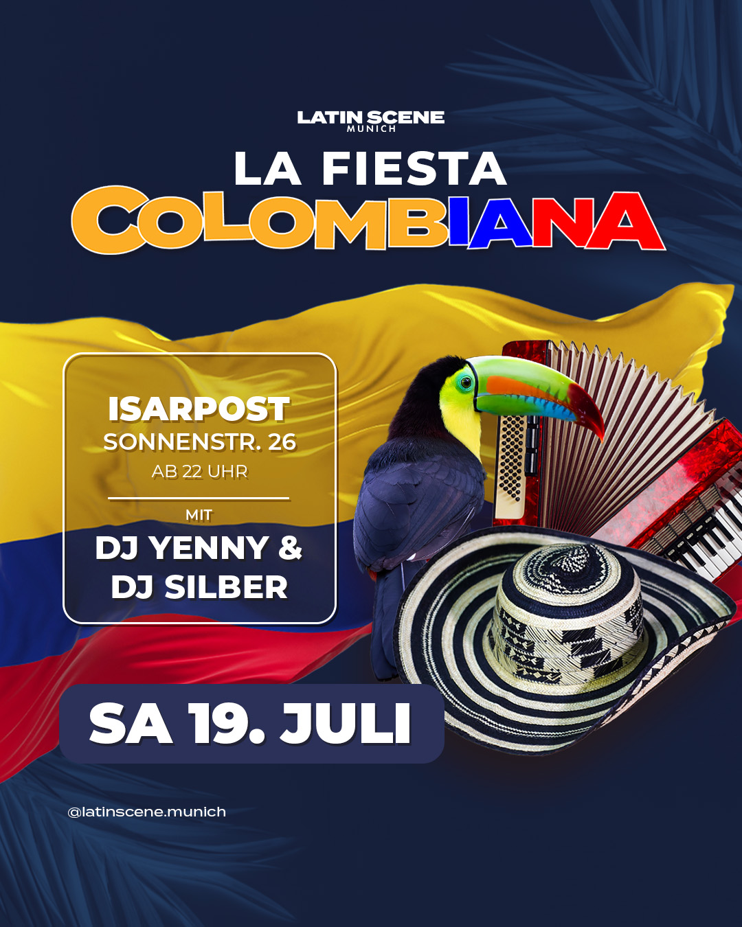 La Fiesta Colombiana 🇨🇴 Isarpost