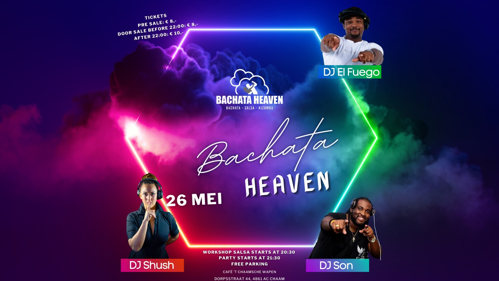 Bachata Heaven 26 mei