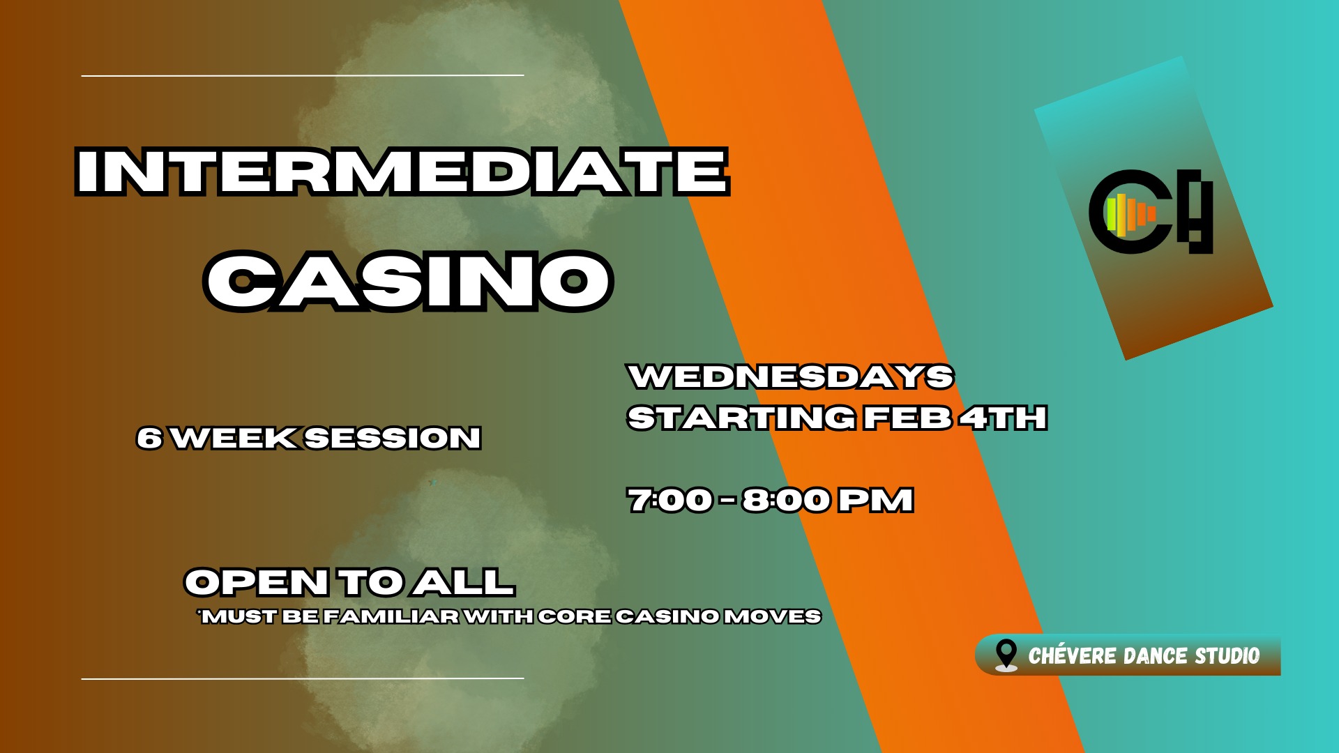 Intermediate Casino Class 6-Week Session