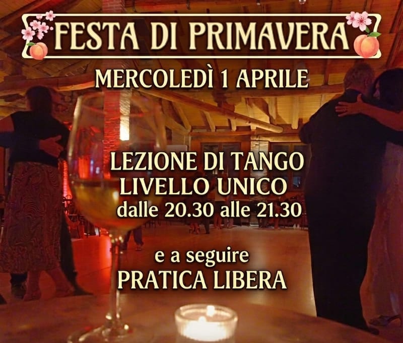 Tango alla Casona Festa di Primavera con Tango Diferente