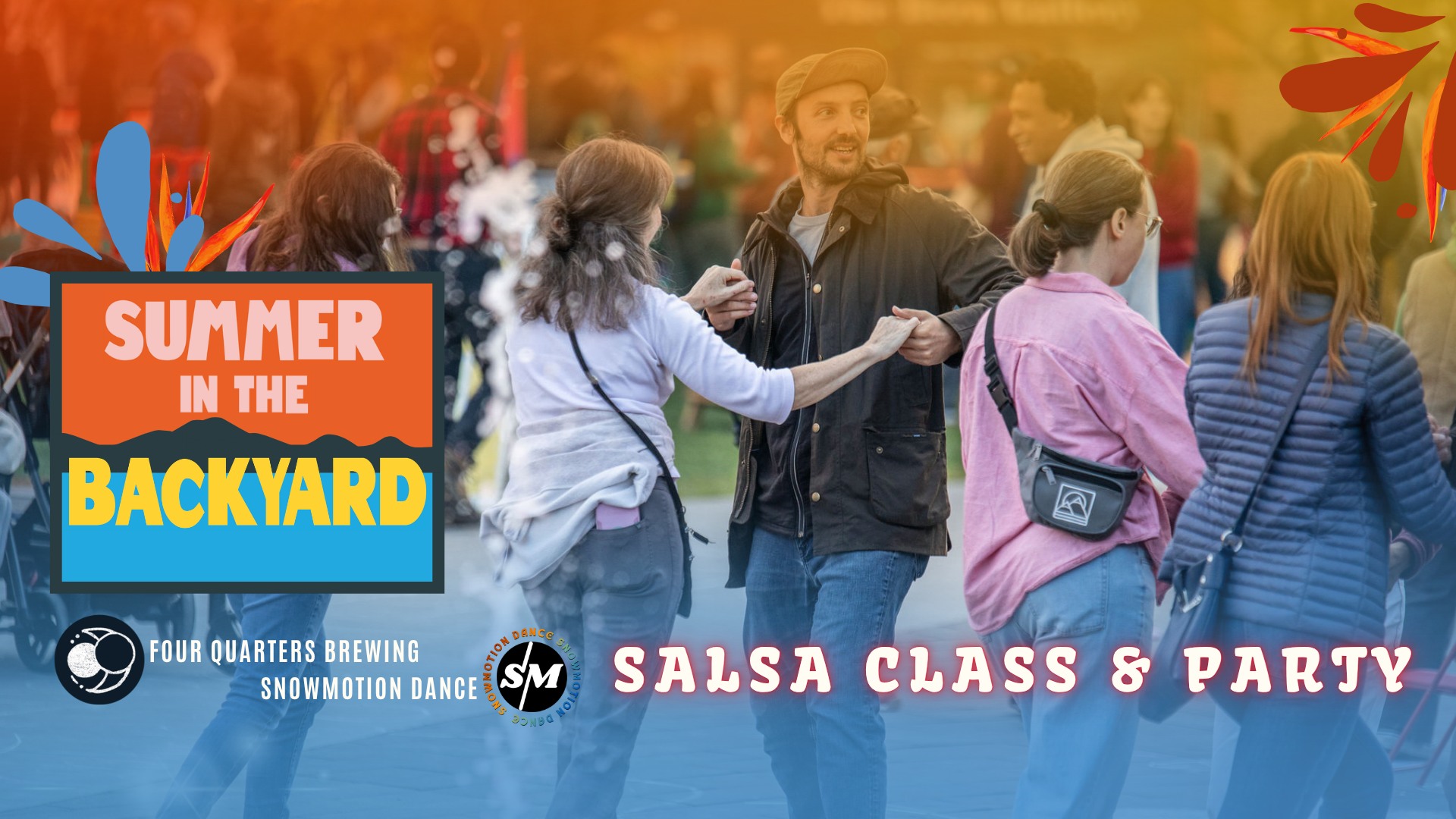 Beginner Salsa Class & Party β’ Summer In The Backyard