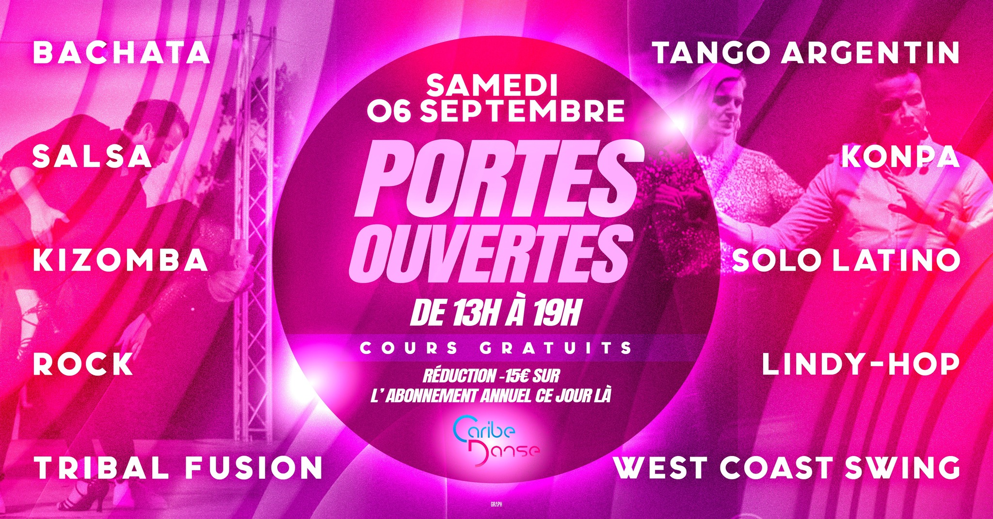 Portes ouvertes Caribe Danse 🪩