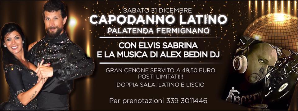 Capodanno Latino con Elvis y Sabrina!!