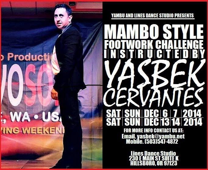 Mambo Footwork Challenge by Yasbek Cervantes
