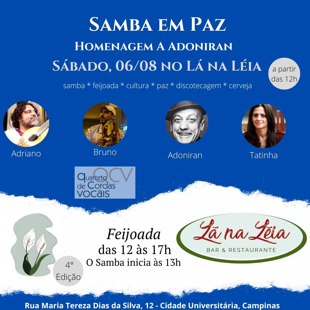 Samba e Feijoada no LanaLéia (Barão)