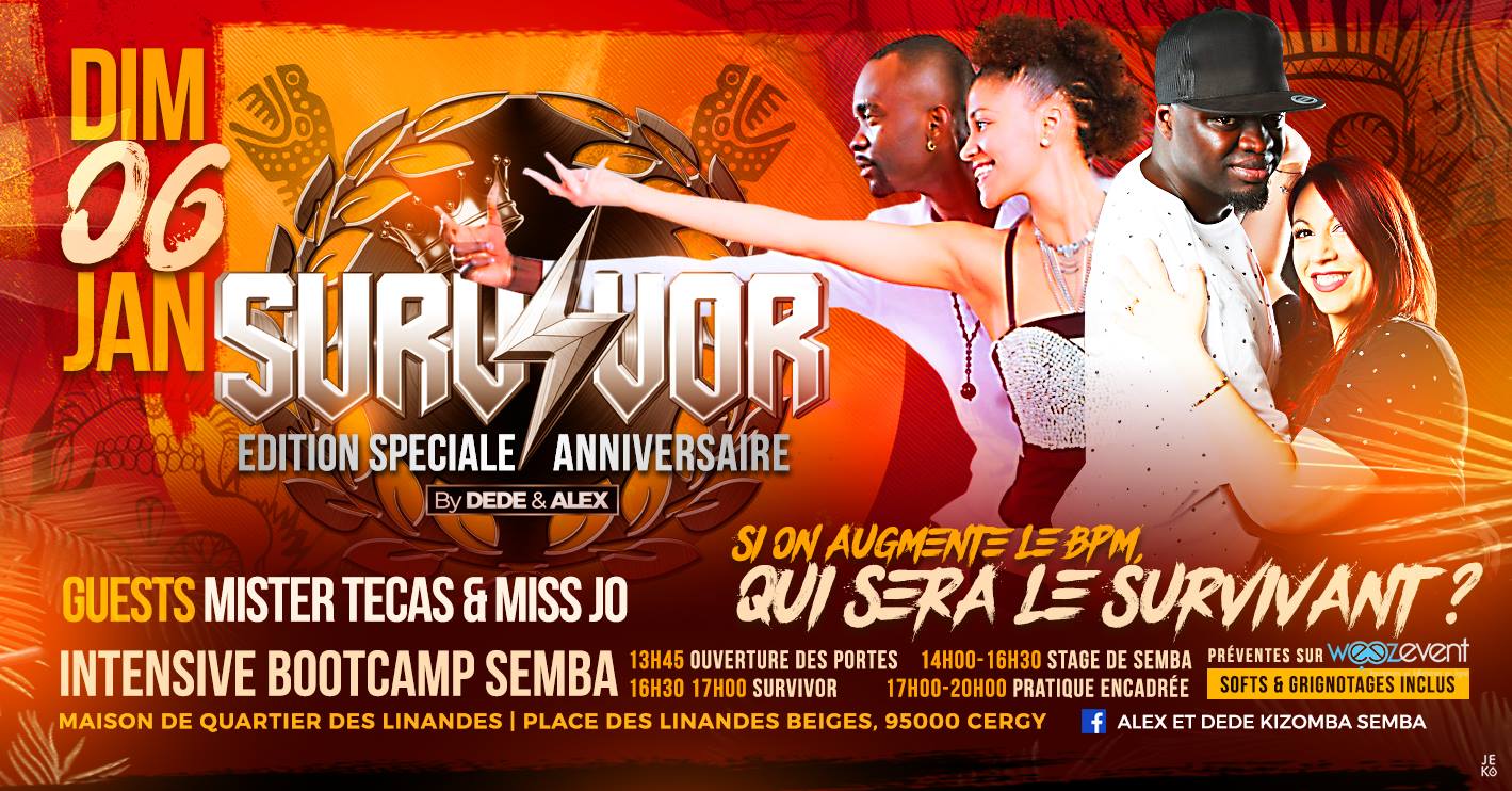 Survivor Cpk Intensive Bootcamp MR TECAS ET MISS JO ALEX ET DEDE