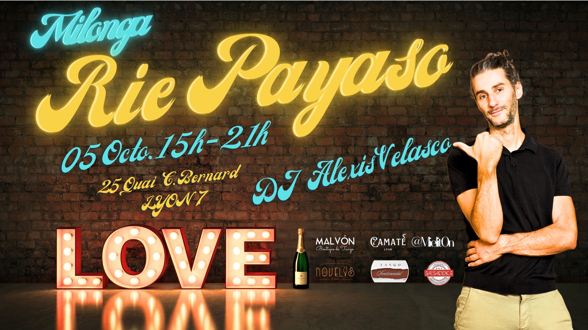 MILONGA Rie payaso #8... VAMOOS