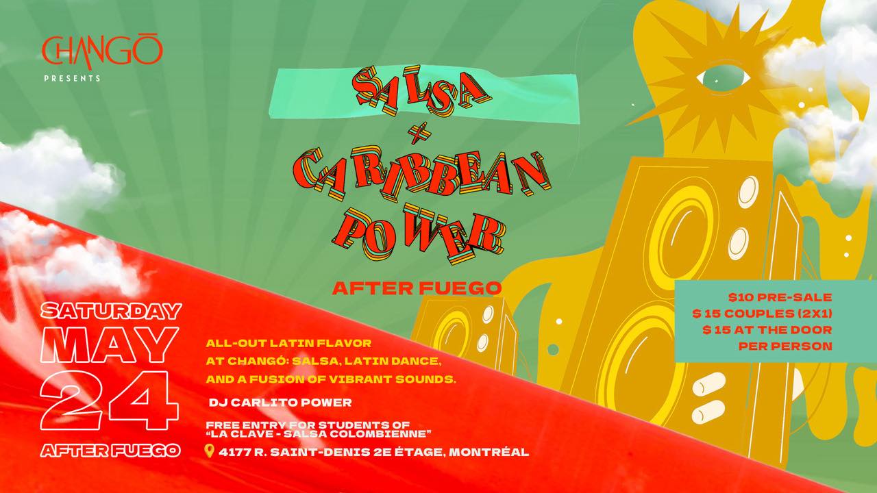 Salsa + caribbean power AFTER FUEGO đ„