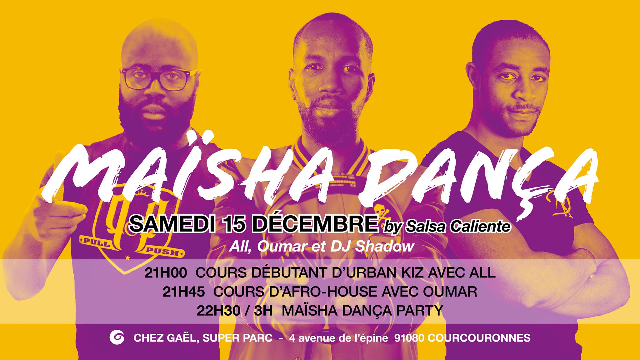 Maïsha DANÇA by Salsa Caliente - Samedi 15 Décembre