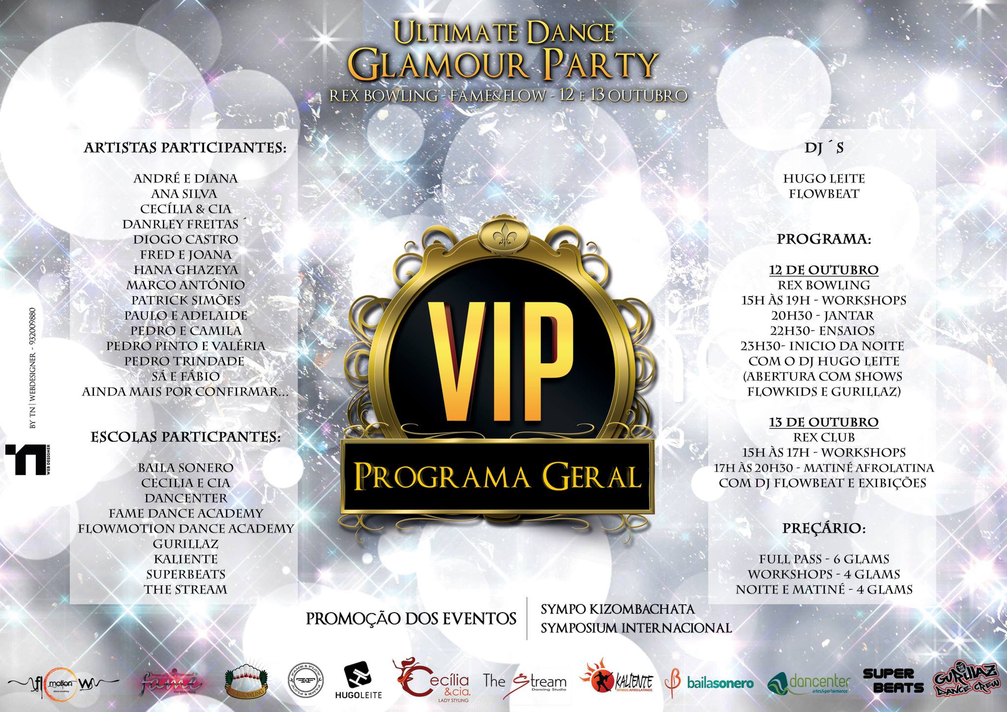 Ultimate Dance "Glamour" Party 12 E 13 De Outubro!!