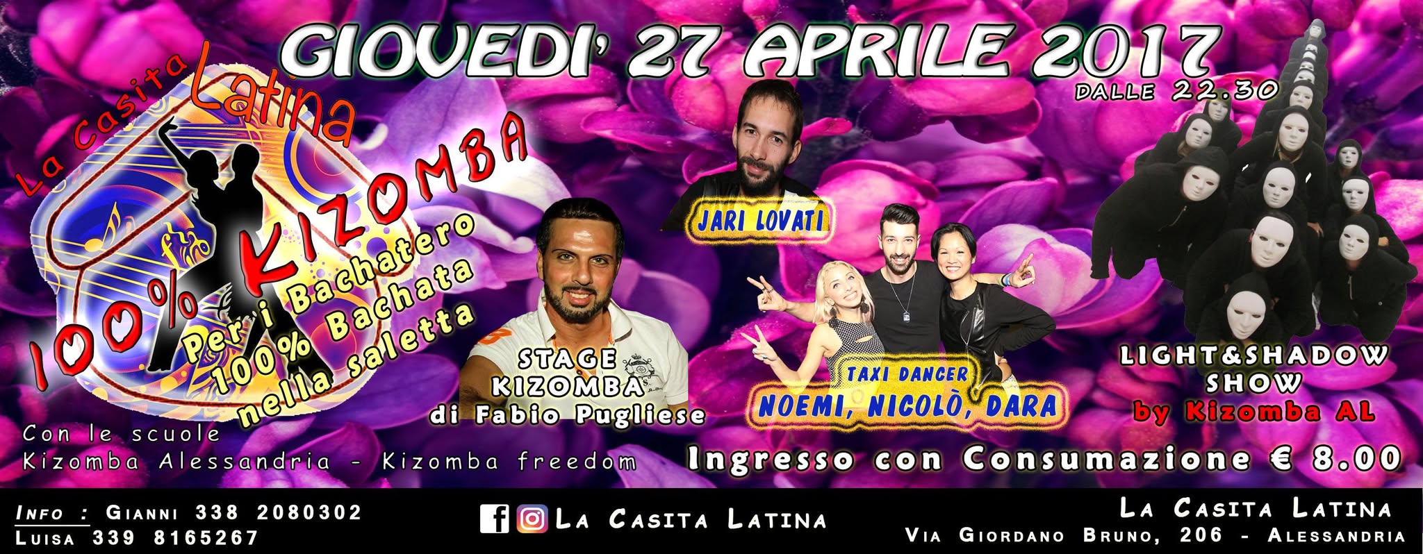 Giovedì 100% Kizomba@La Casita Latina