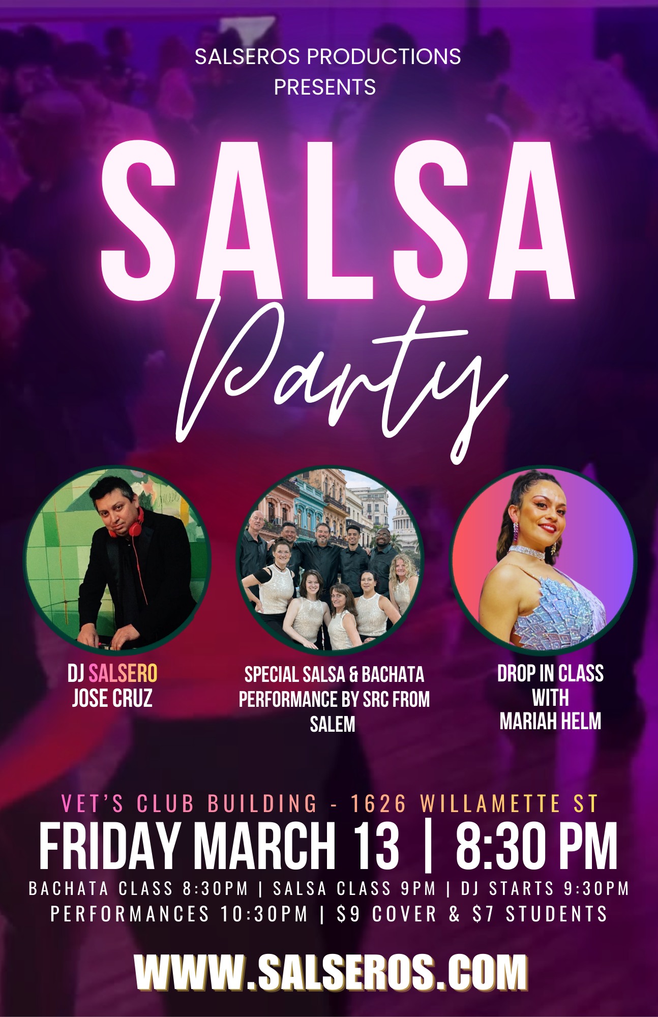 Salsa and Bachata Night & Special Performances