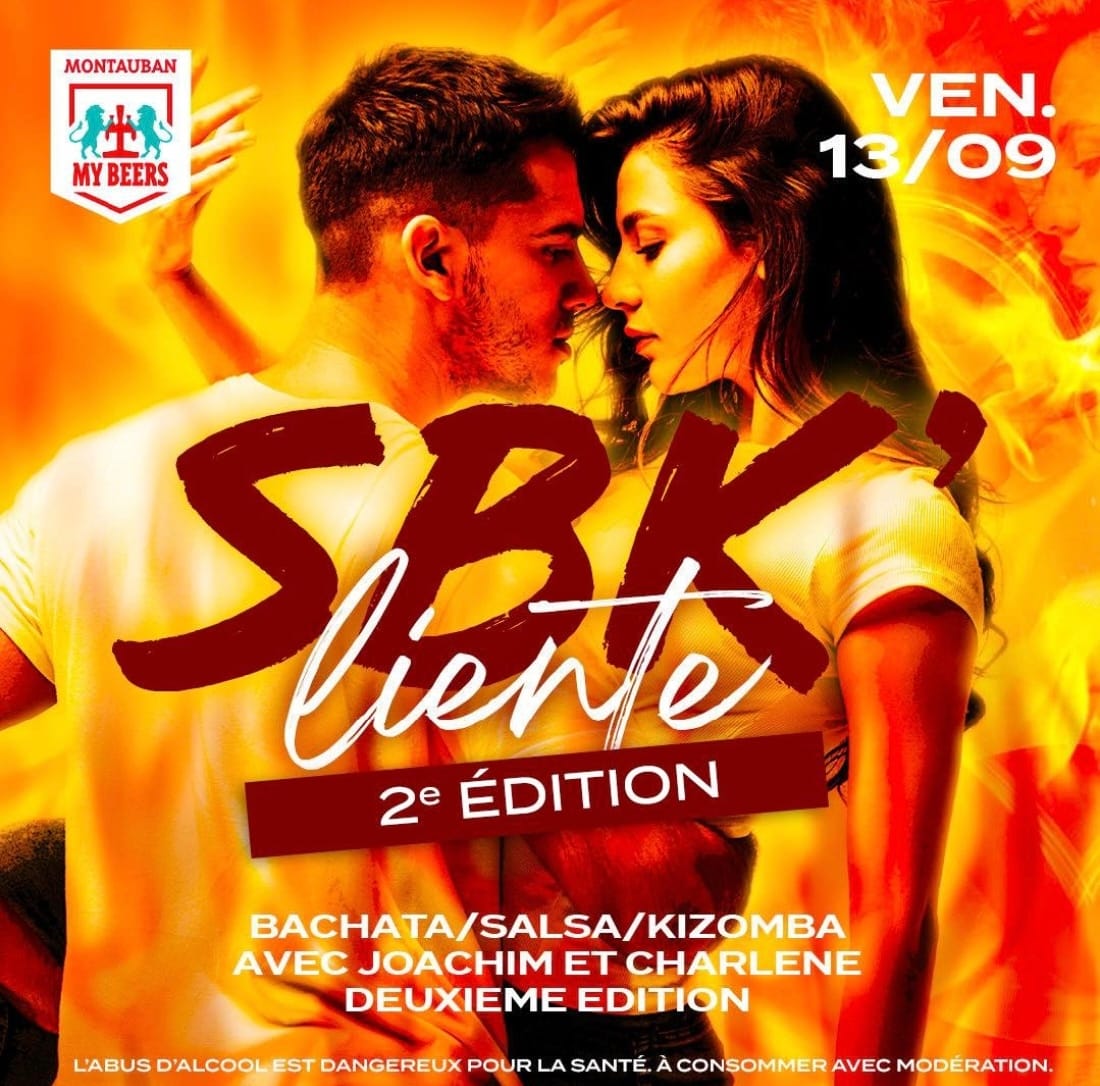 2ème édition soirée SBK'LIENTE cours de Bachata dès 20h30 & soirée LATINO
