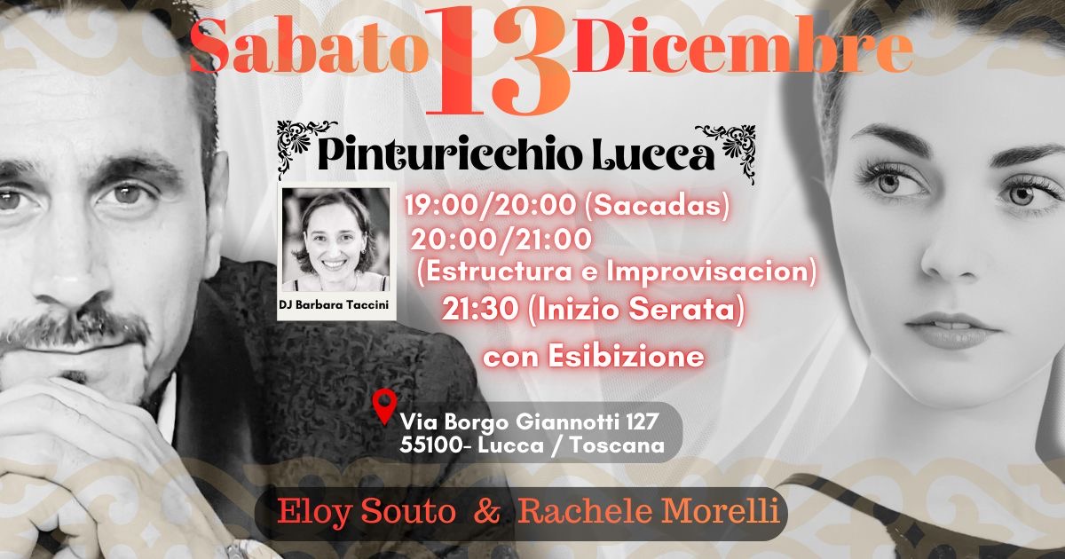 Pinturtango speciale con Eloy Souto e Rachele Morelli - Barbara Taccini tdj
