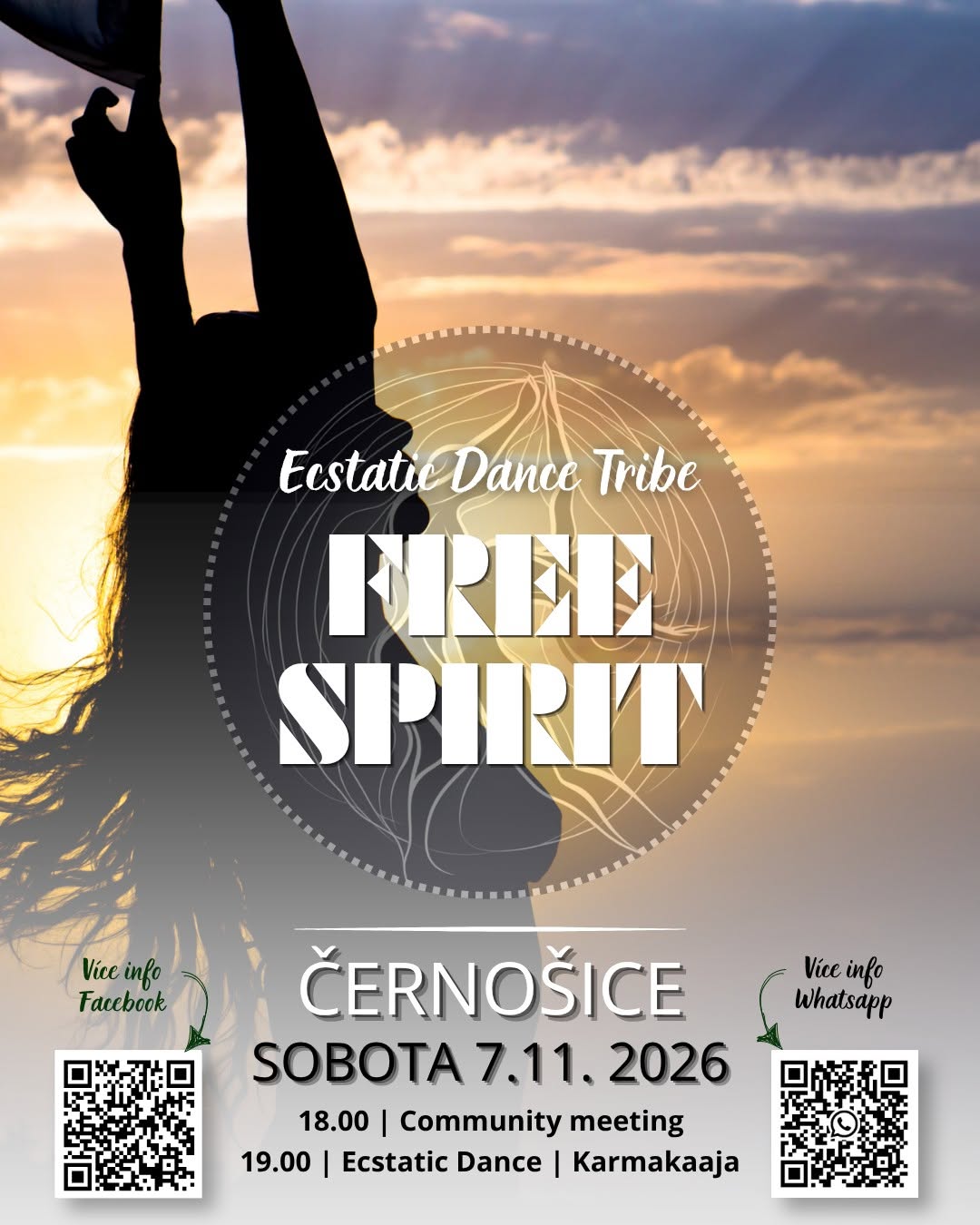 Ecstatic Dance Tribe @Černošice - FREE SPIRIT SO 7.11. 18:00