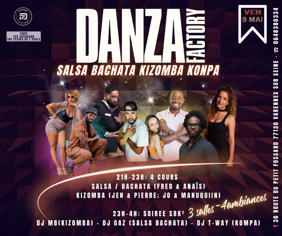 SOIRÉE SBK² DANZA FACTORY - 9 05 25