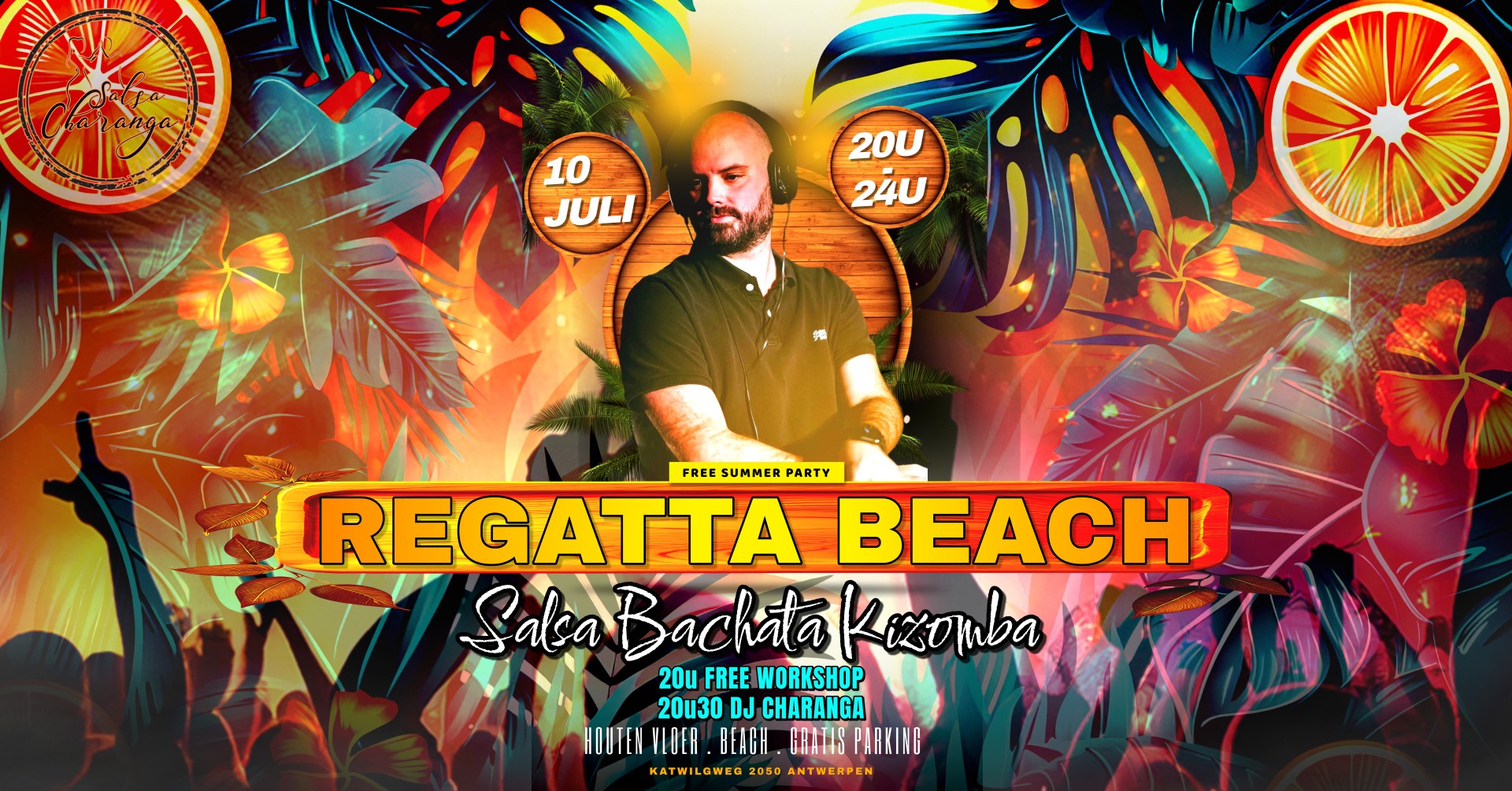 Salsa @ Regatta Beach - by Charanga