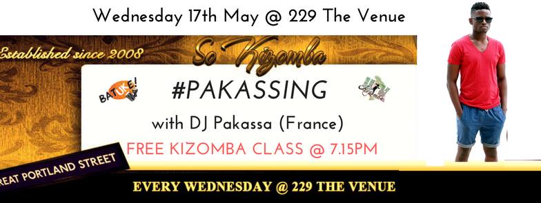 Só Kizomba Special #Pakassing with well DJ Pakassa (Paris)