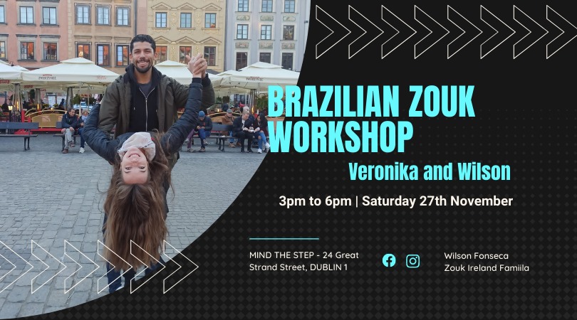 Brazilian Zouk Workshop with Veronika and Wilson