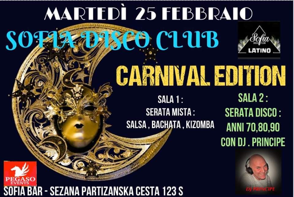 Carnival Night ( Serata Disco) & Krapfen per tutti
